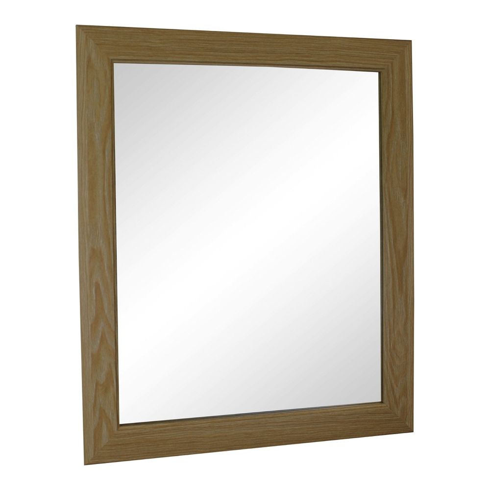 High-Quality Light Oak Mirror - Perfect for Any Decor!