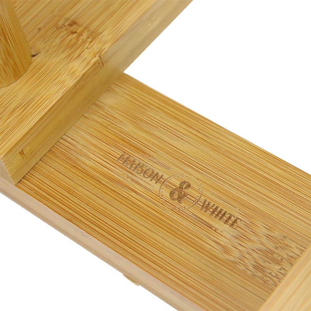 Bamboo Boot Rack | M&W - Keep Your Home Clean & Organized with this Stylish and Durable Shoe Storage Solution