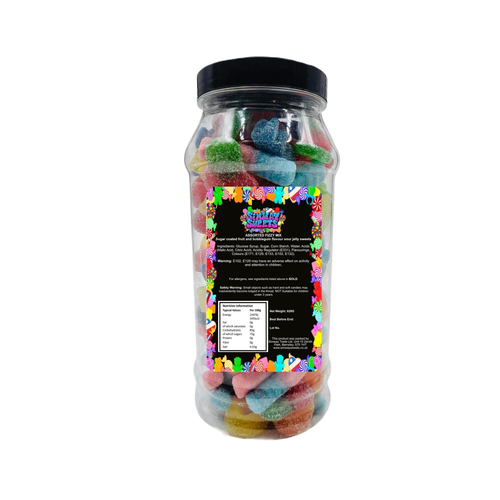 Fizzy Mix Retro Sweets Gift Jar - 620g
