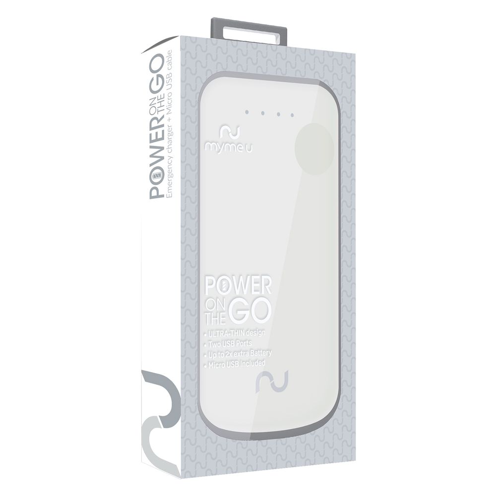 MyMe U 4400mAh Ultra-Thin Power Bank