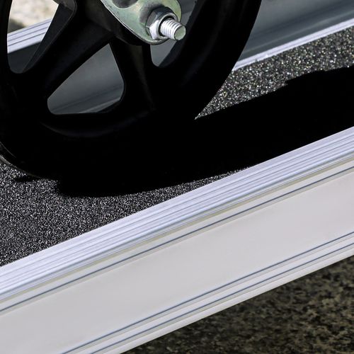 HOMCOM Aluminium Telescopic Wheelchair Ramps, 183cm, 270kg, Folding Ramp