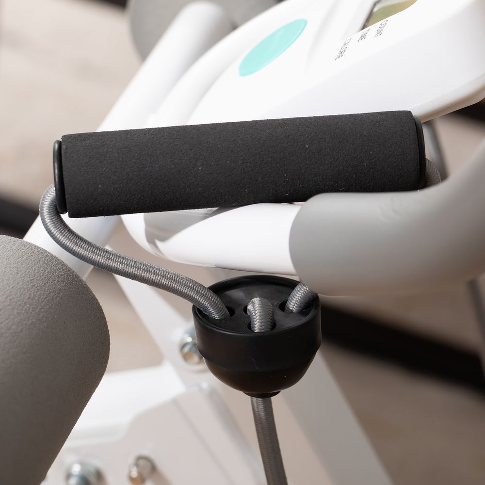 Ultimate Abdominal Trainer: Foldable, Adjustable Steel Frame. Exercise. HOMCOM