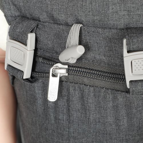 AIYAPLAY 6 in 1 Baby Carrier Newborn to Toddler with Removable Seat, Grey