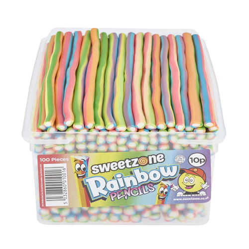 Rainbow Pencils (100 X 10P) Sweets