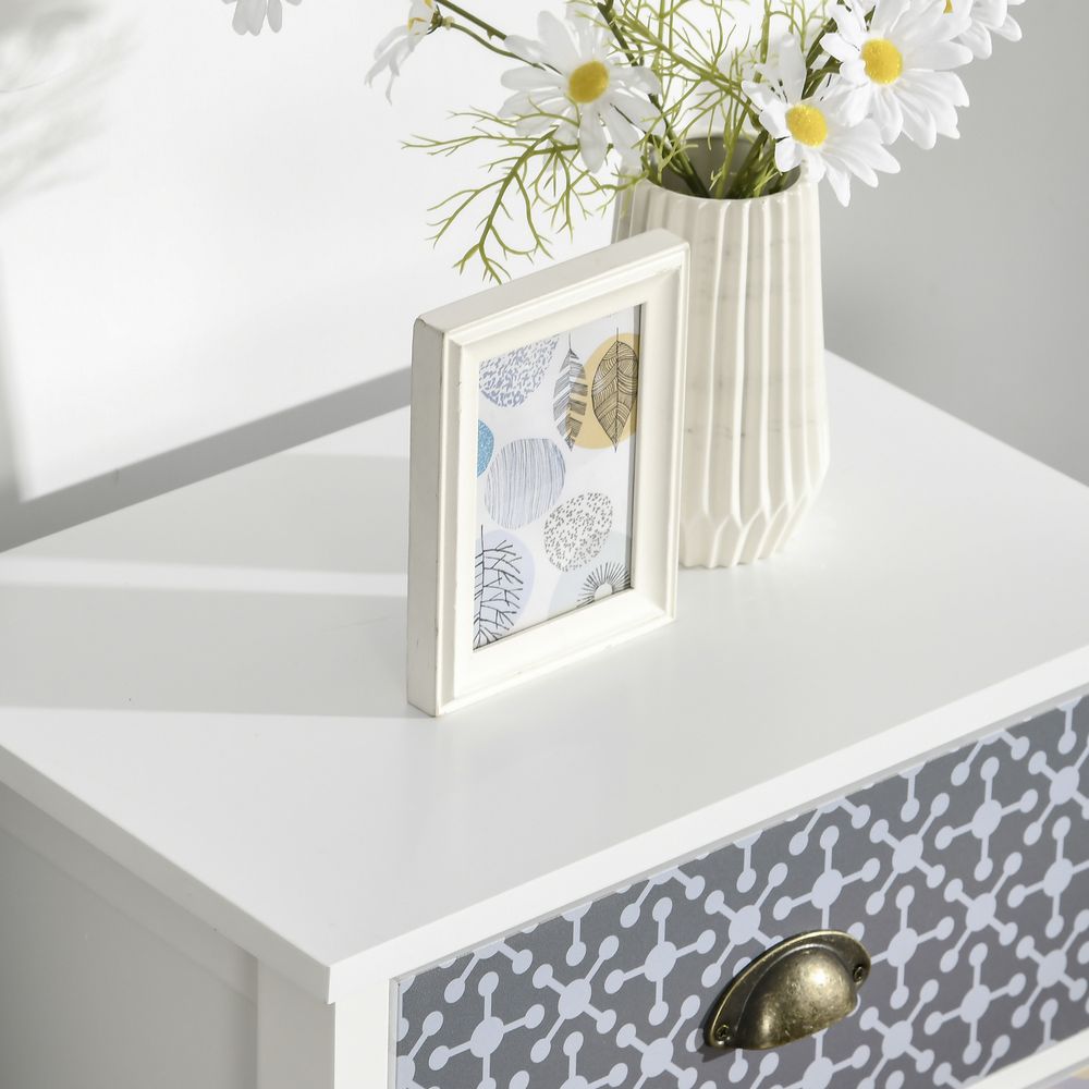 Premium Quality 5-Drawer Tallboy Dresser. Metal Handles, Storage Cabinet. Stylish & Durable. Perfect for Any Room!