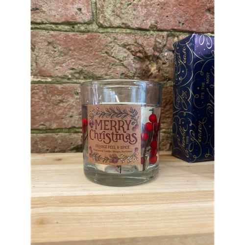 Berry & Holly Gel Wax Candle 9cm