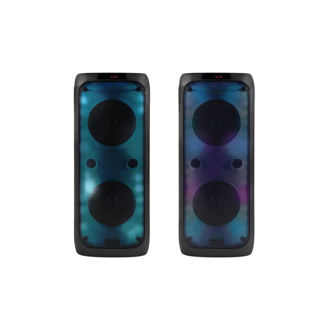 Intempo Bluetooth Karaoke Speaker Party Stereo Wired Microphone Control Panel WDS 580