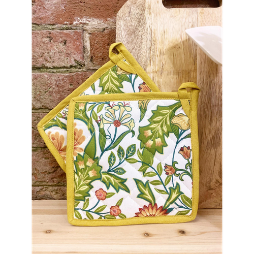 Pack of Two Mustard Sussex Pot Holder