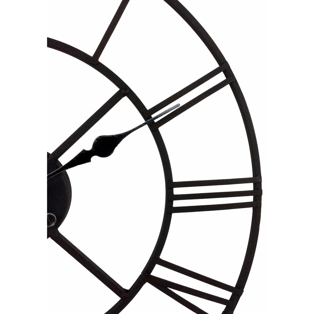 Stylish 40cm Metal Clock - Roman Numeral Design - High Quality