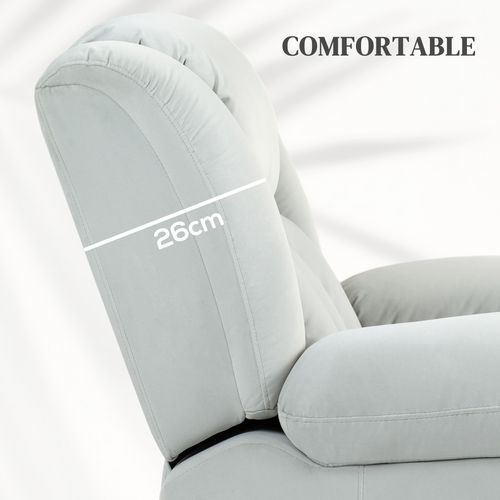 HOMCOM Power Lift Recliner Chair with Vibration Massage, USB