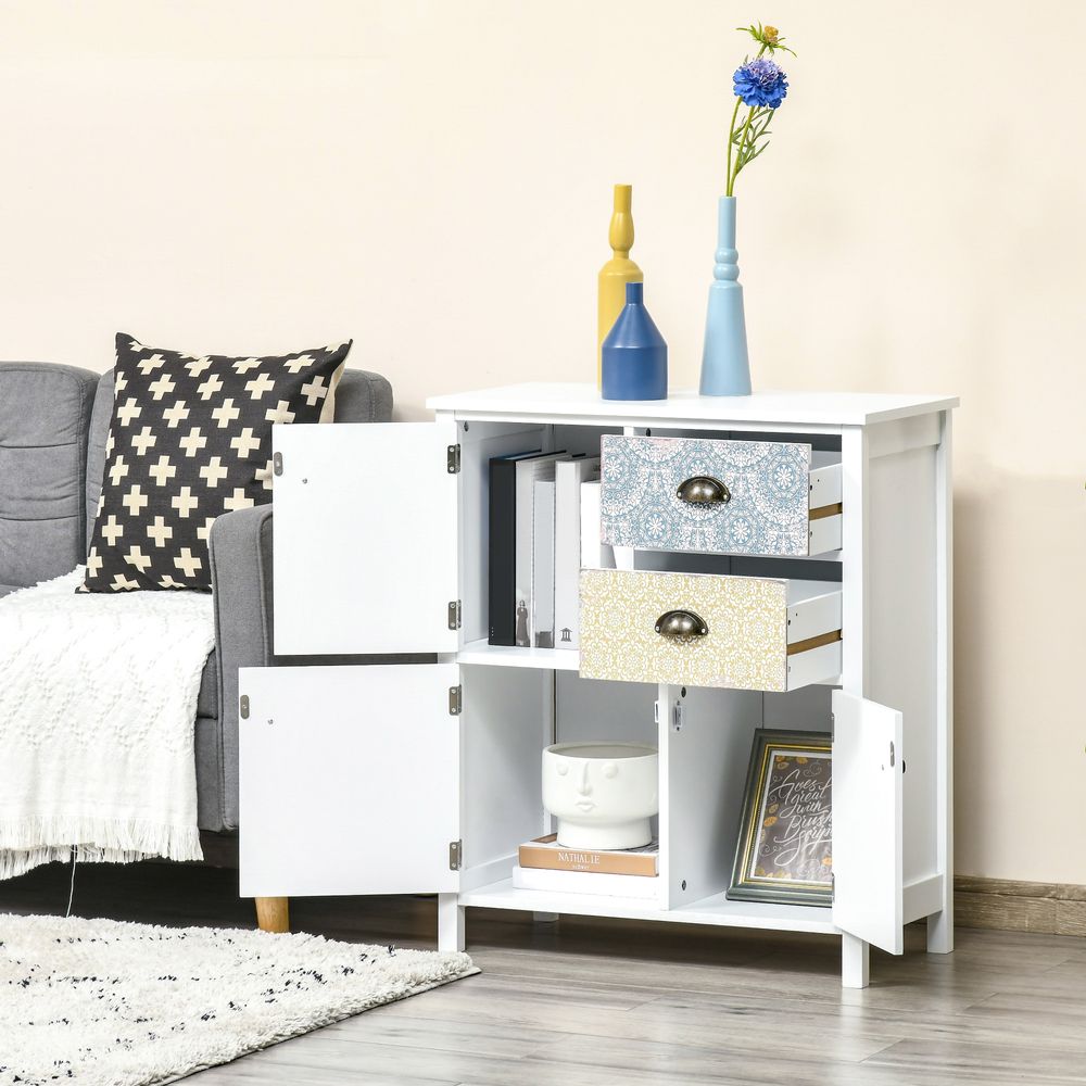 Multi-Purpose Shabby Chic Drawer Table - High-Quality Storage Chest