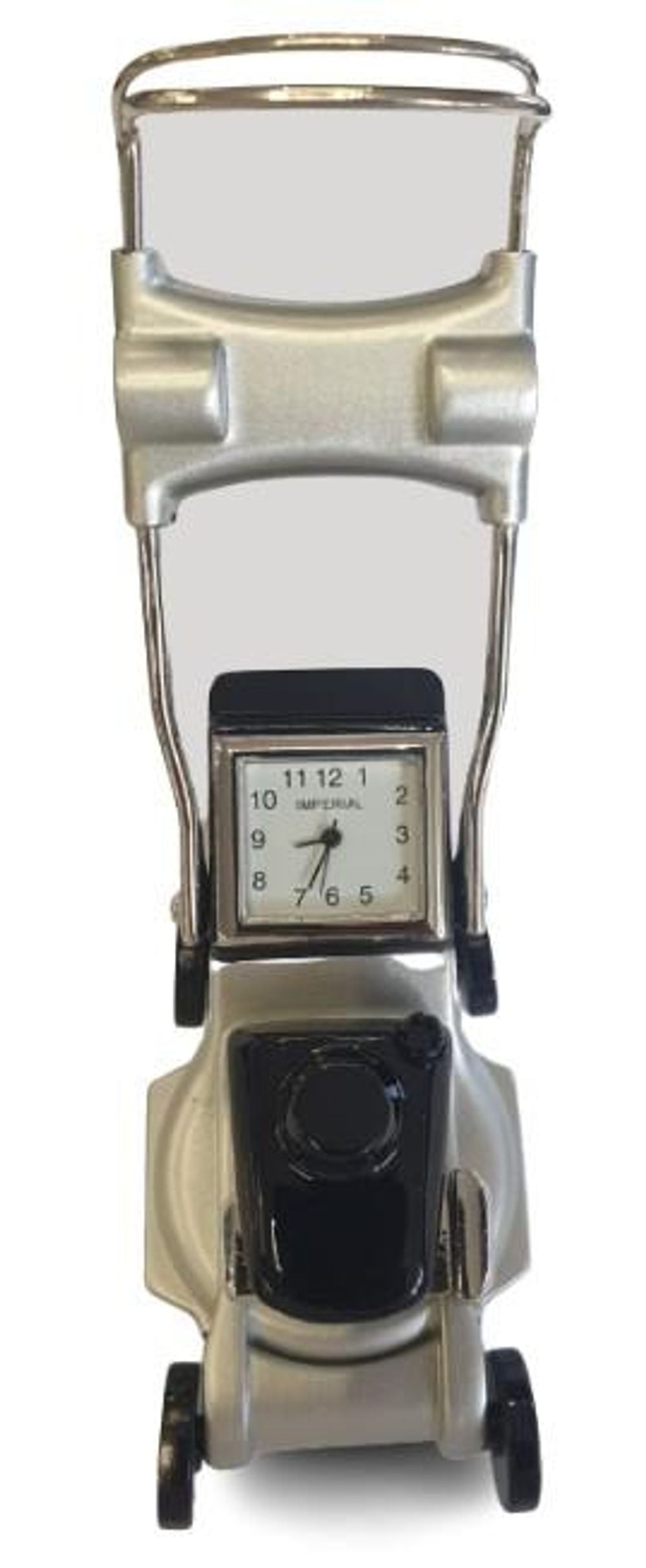 Premium Silver Miniature Clock - Solid Brass, High Quality, Clearer Sounds - Limited Supply!