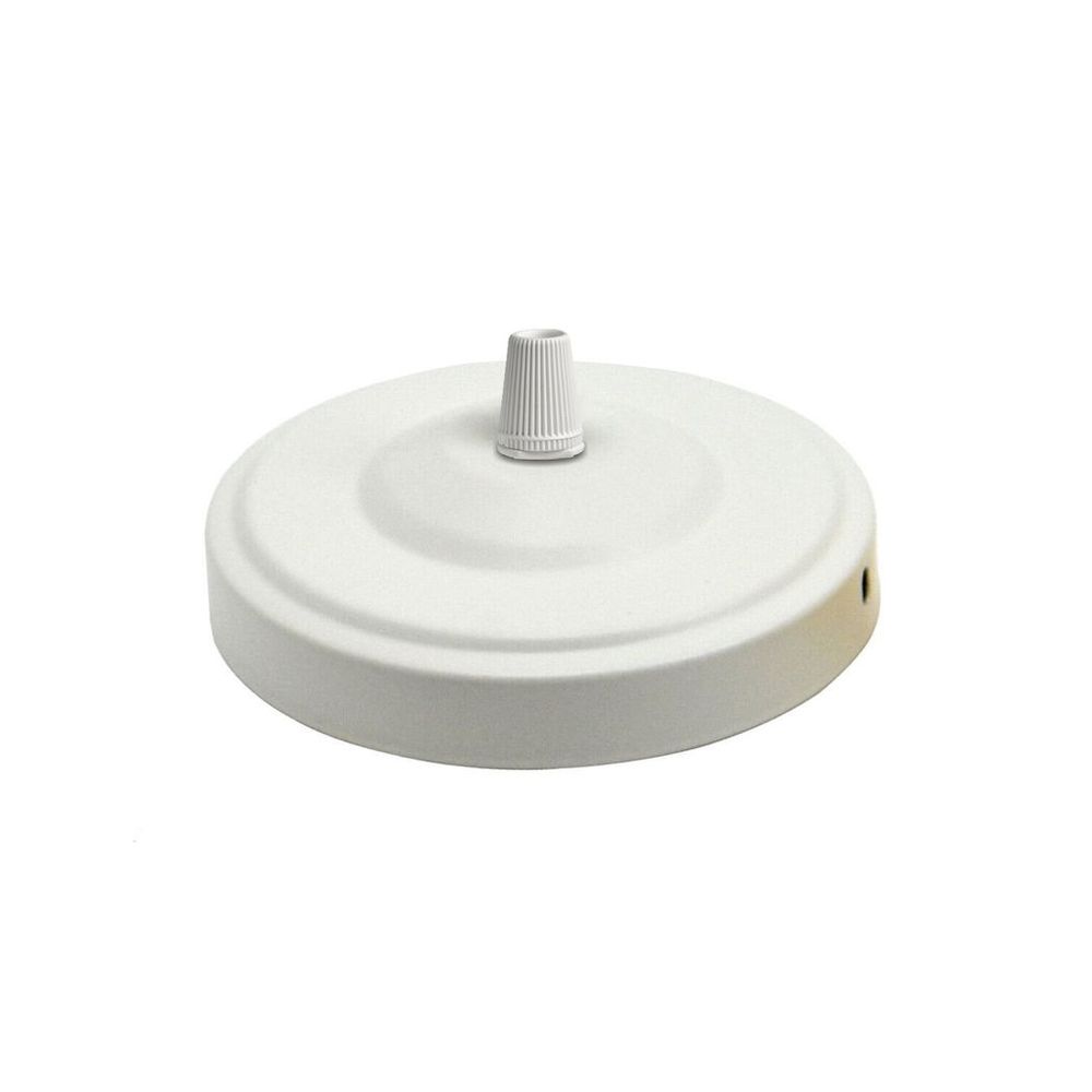 Vintage White Ceiling Rose - 108mm Diameter - High Quality Light Fitting