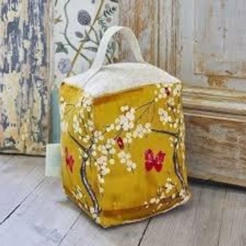 Chateau Blossom Door Stop Ochre