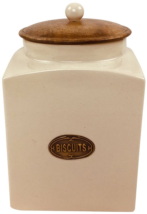 Ceramic Biscuit Jar Home Decor