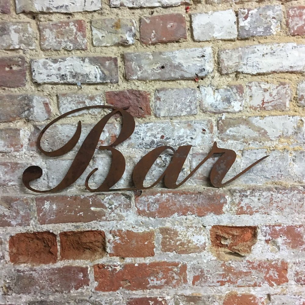 Premium Rustic BAR Sign: Perfect for Home or Garden Bars