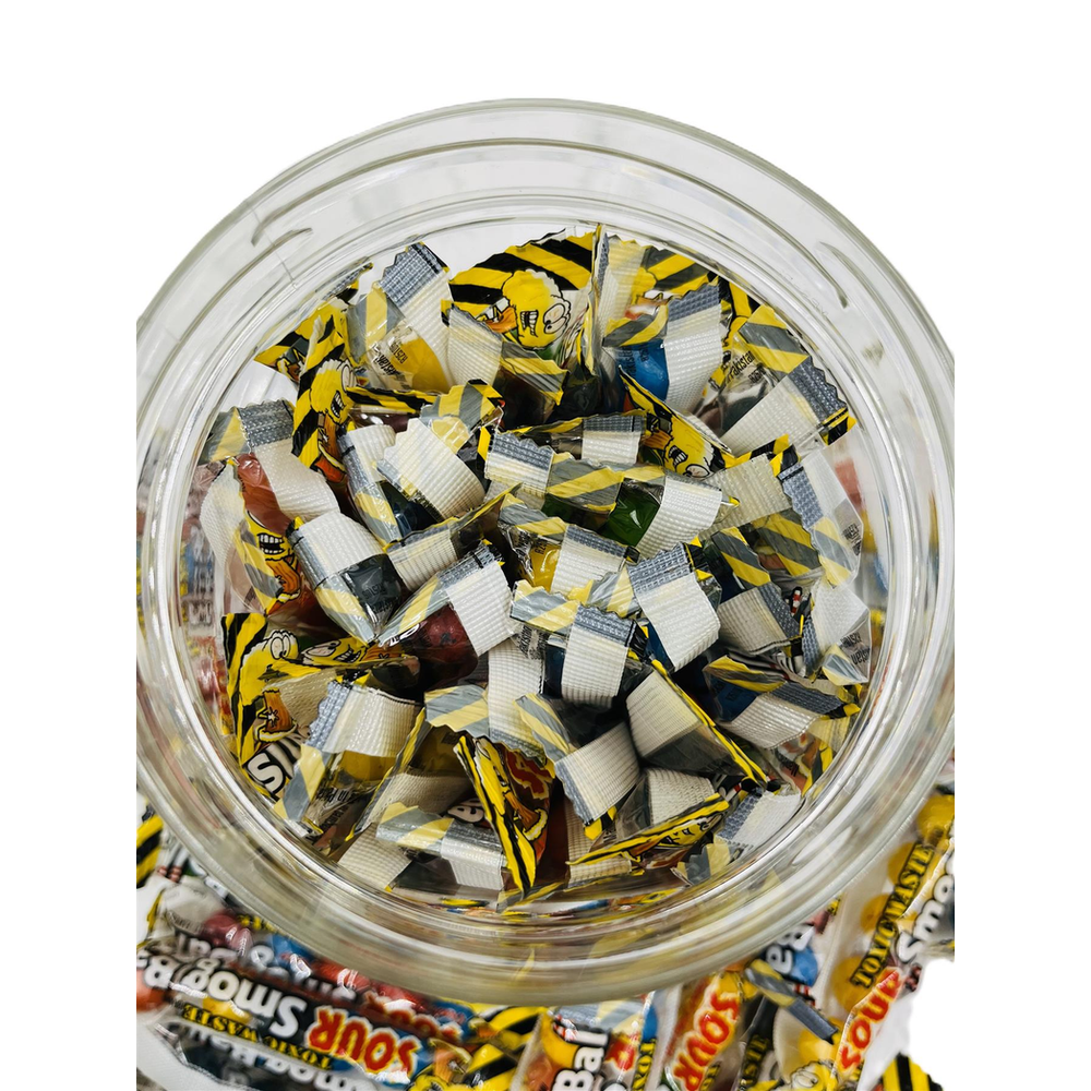 USA Imported Smog Balls - Crunchy & Sour Candy, 505g Jar