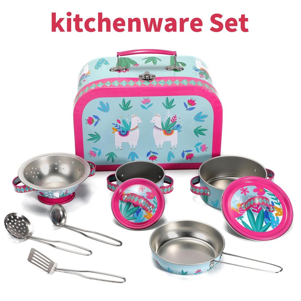 SOKA LLAMA KITCHENWARE SET - Perfect Toy for Imaginative Play