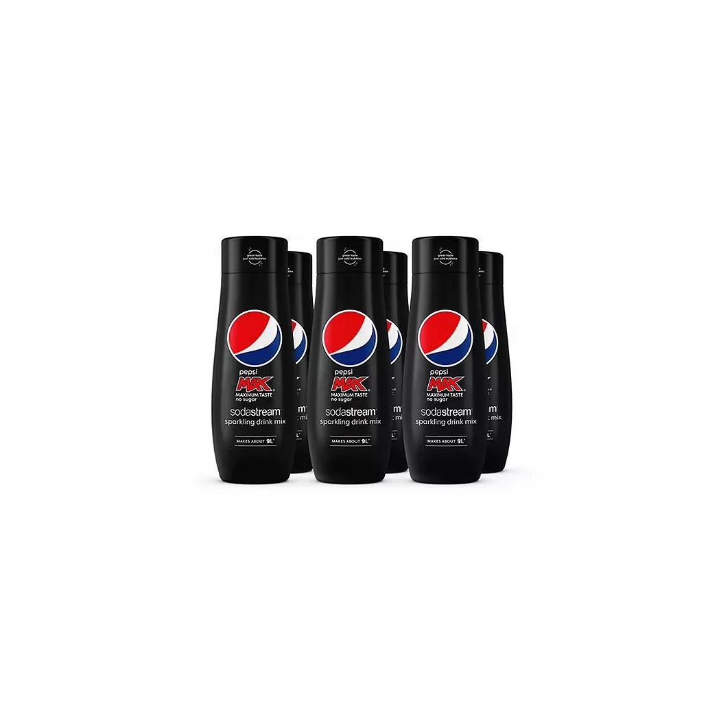 Pepsi Max SodaStream Flavor Pack (6 Pack) Plus Sparkling Water Maker