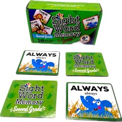 Urban Supply Co Sight Word Memory Game – Pre-K to 2nd Grade Reading & Language Building