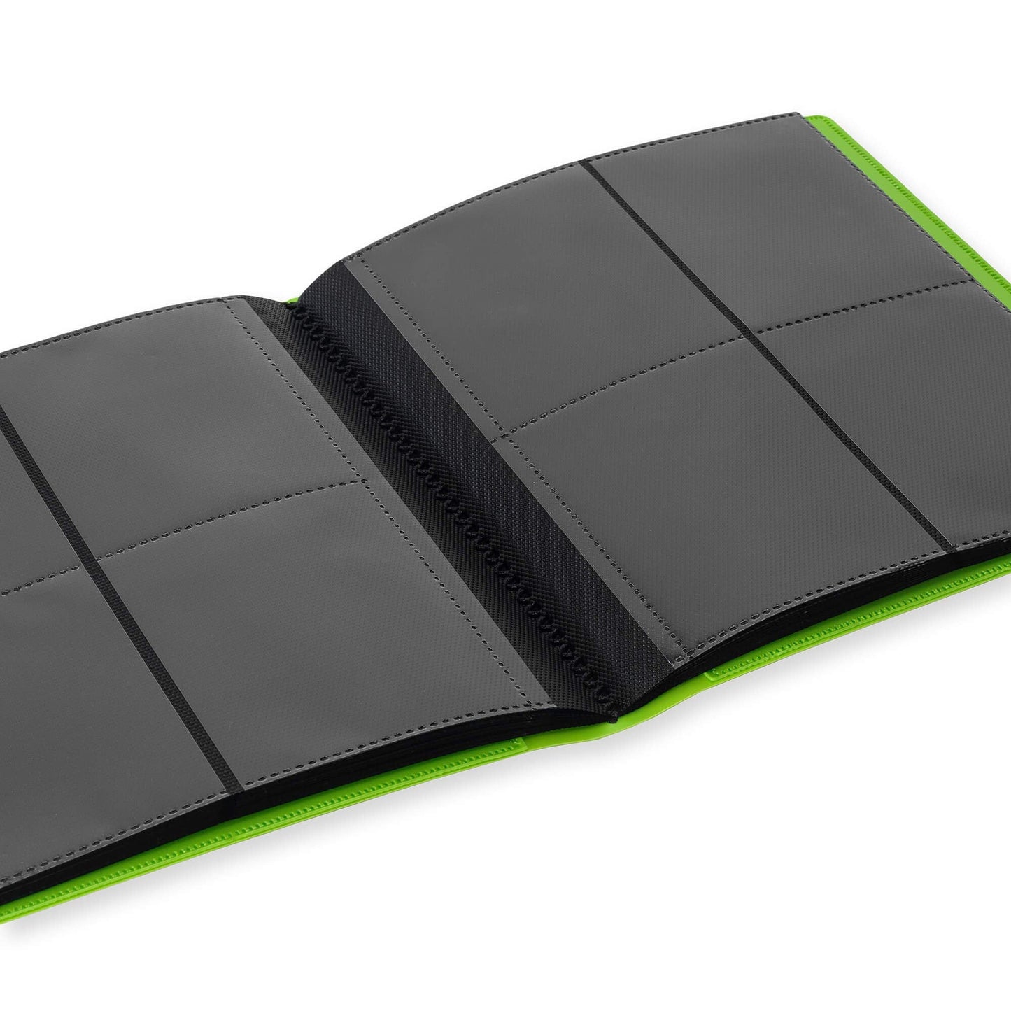 Vault X 4 Pocket Trading Card Strap Binder – 160 Cards, 20 Pages, Green