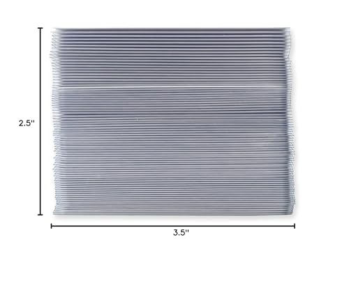 Vault X Exact Fit Card Sleeves – 500 Pack, Soft, High Clarity, Precise 64x89mm Inner Sleeves
