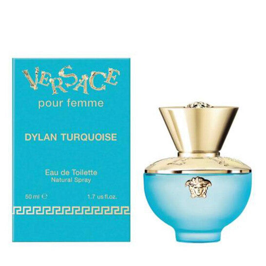 Versace Pour Femme Dylan Turquoise Eau de Toilette 50ml Spray Women's Fragrance