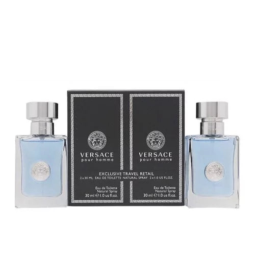 Versace pour Homme Gift Set 2 x 30ml EDT Spray Men's Fragrance