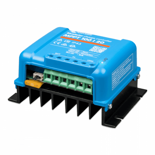 Victron Bluesolar Mppt 100/20 20a Solar Charge Controller For Solar Panels Up To 290w (12v) / 580w (24v) / 870w (36v) / 1160w (48v) Up To 100v