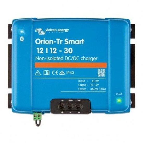 Victron Orion Smart 30A 12V DC to 12V DC automatic multi-stage intelligent battery-to-battery charger