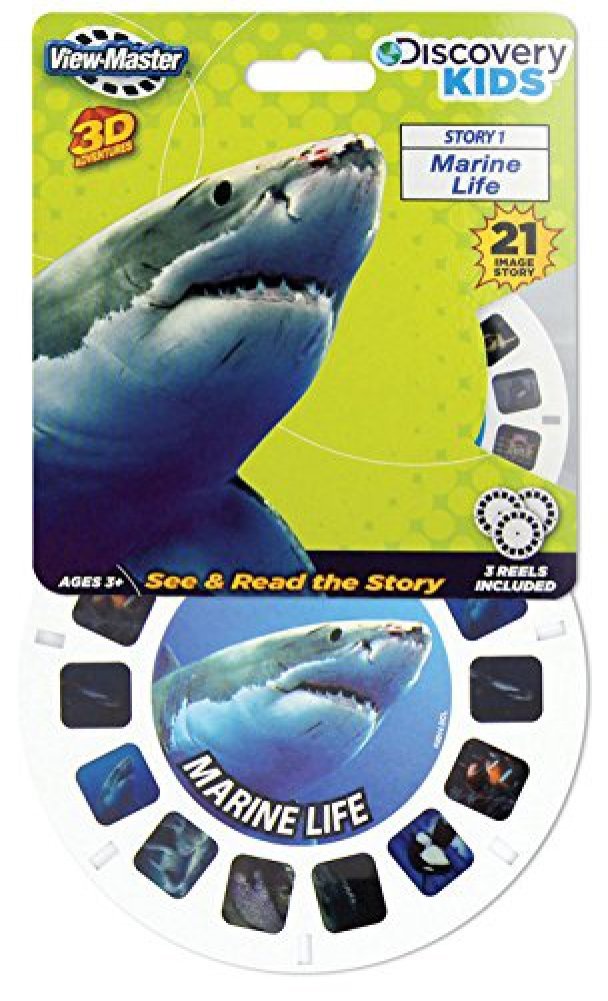 View Master Discovery Kids Marine Life – 21 3D Images on 3 Reels