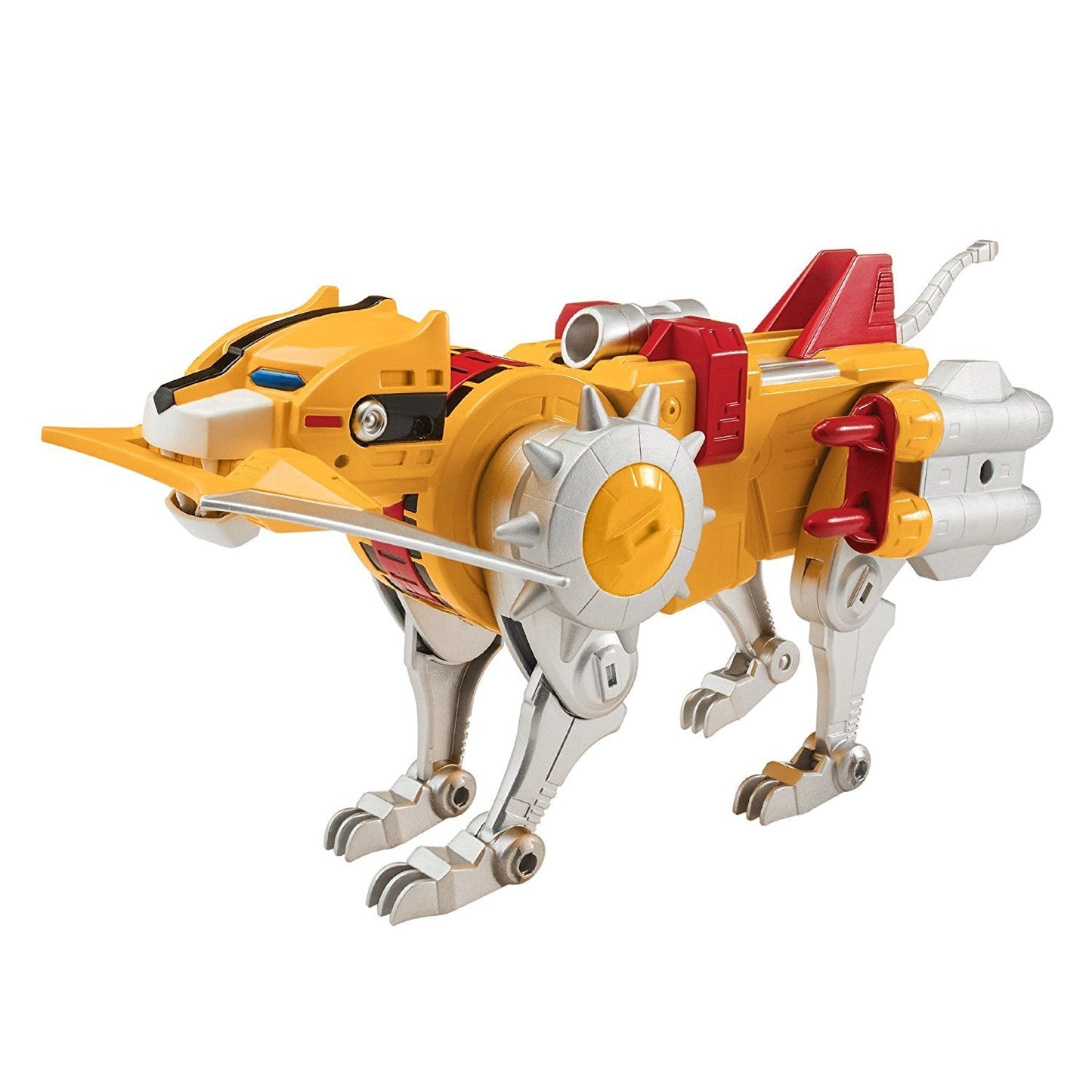 Voltron Classic Yellow Lion Action Figure – 16-Inch Combiner with Launcher