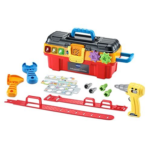 VTech Drill and Learn Toolbox Pro – Interactive Toy for Ages 2–5