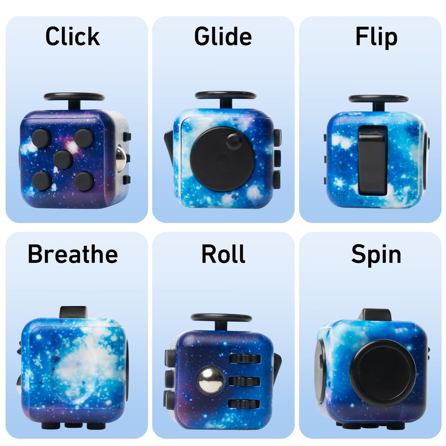 VYOTP Infinity Cube Fidget Toy – Sensory Stress-Relief Cube for Kids and Adults