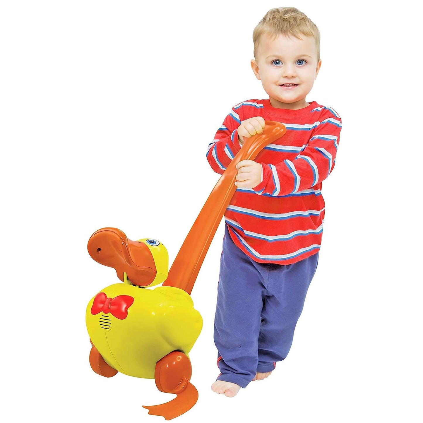 Waddles the Waddle Duck Push Toy for 1-3 Year Olds – Quacking, Waddling, No Batteries