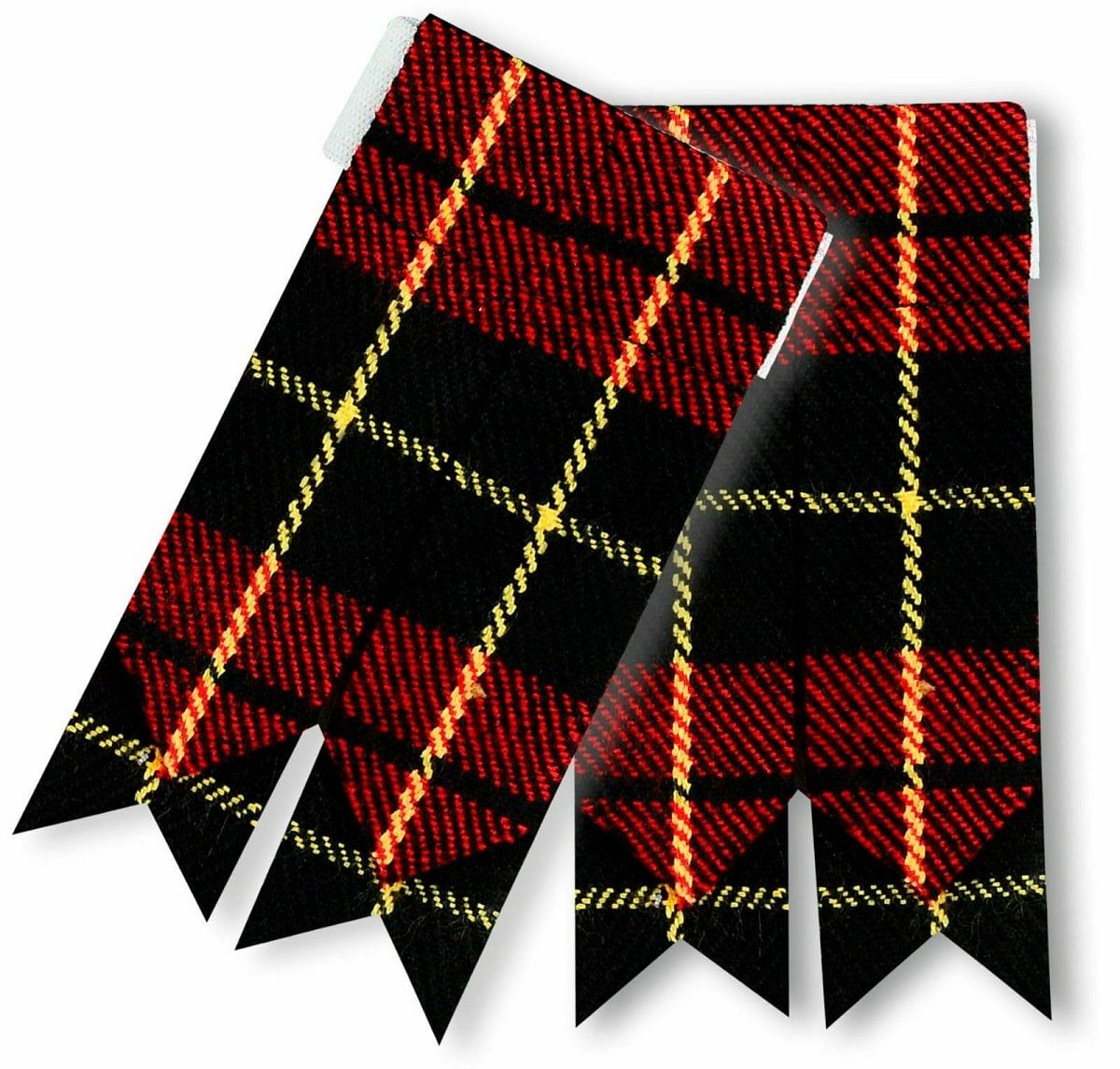 Wallace Scottish Men's Traditional Casual Highland Tartan Kilt with Flashes