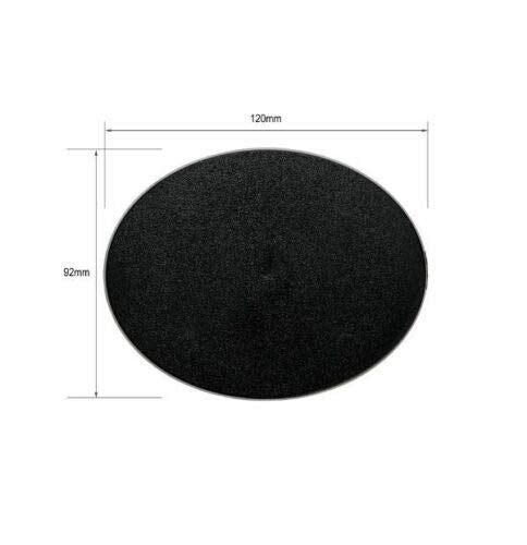 War Base West 120mm x 92mm Large Oval Base for Warhammer 40k & AoS – Riptide