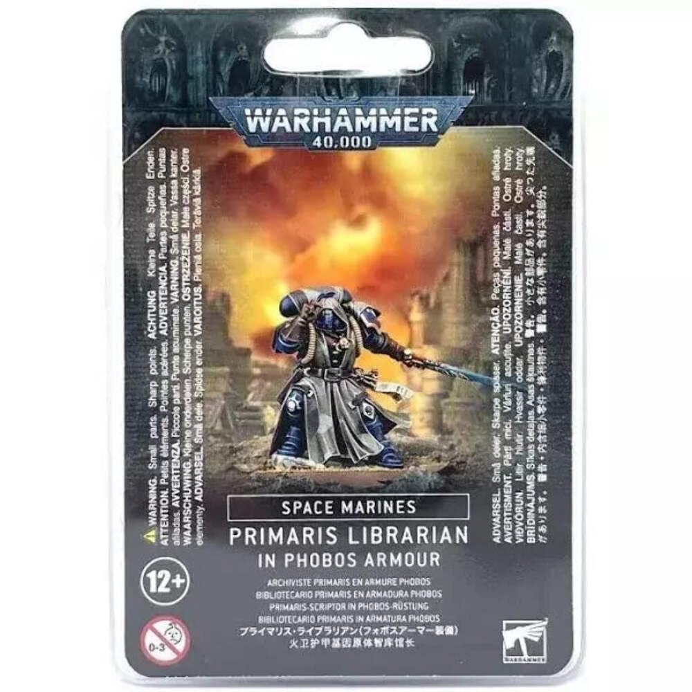 Warhammer 40K Primaris Librarian in Phobos Armour – 28mm Plastic Model
