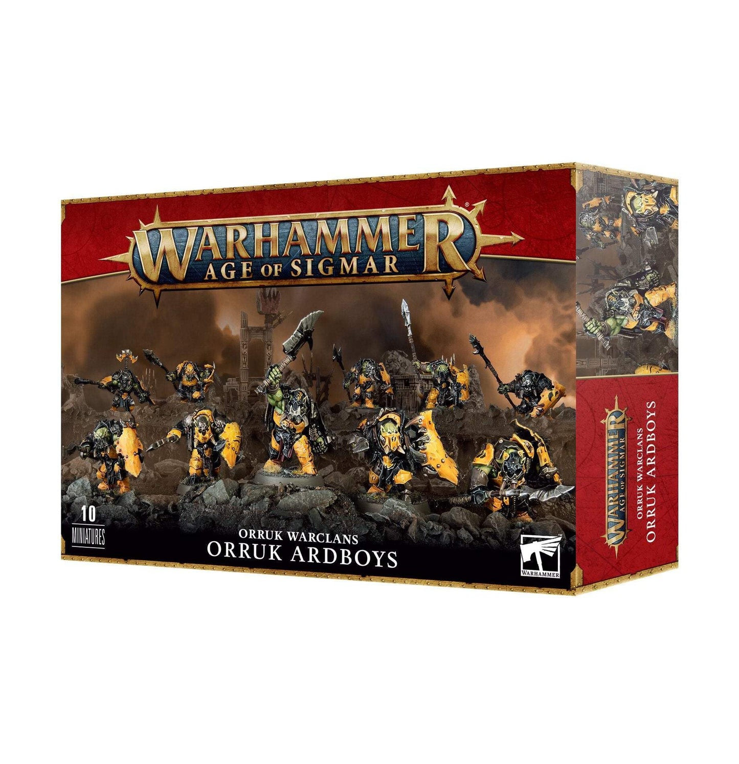 Orruk Aardboyz | Warhammer Age of Sigmar Orruk Warclans | Unpainted Miniatures