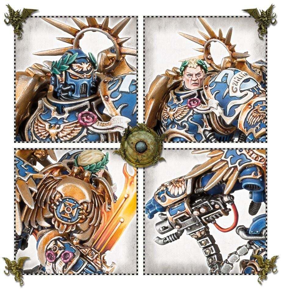 Warhammer Ultramarines Roboute Guilliman 40k 55-20 | Multi-Part Plastic Model Kit