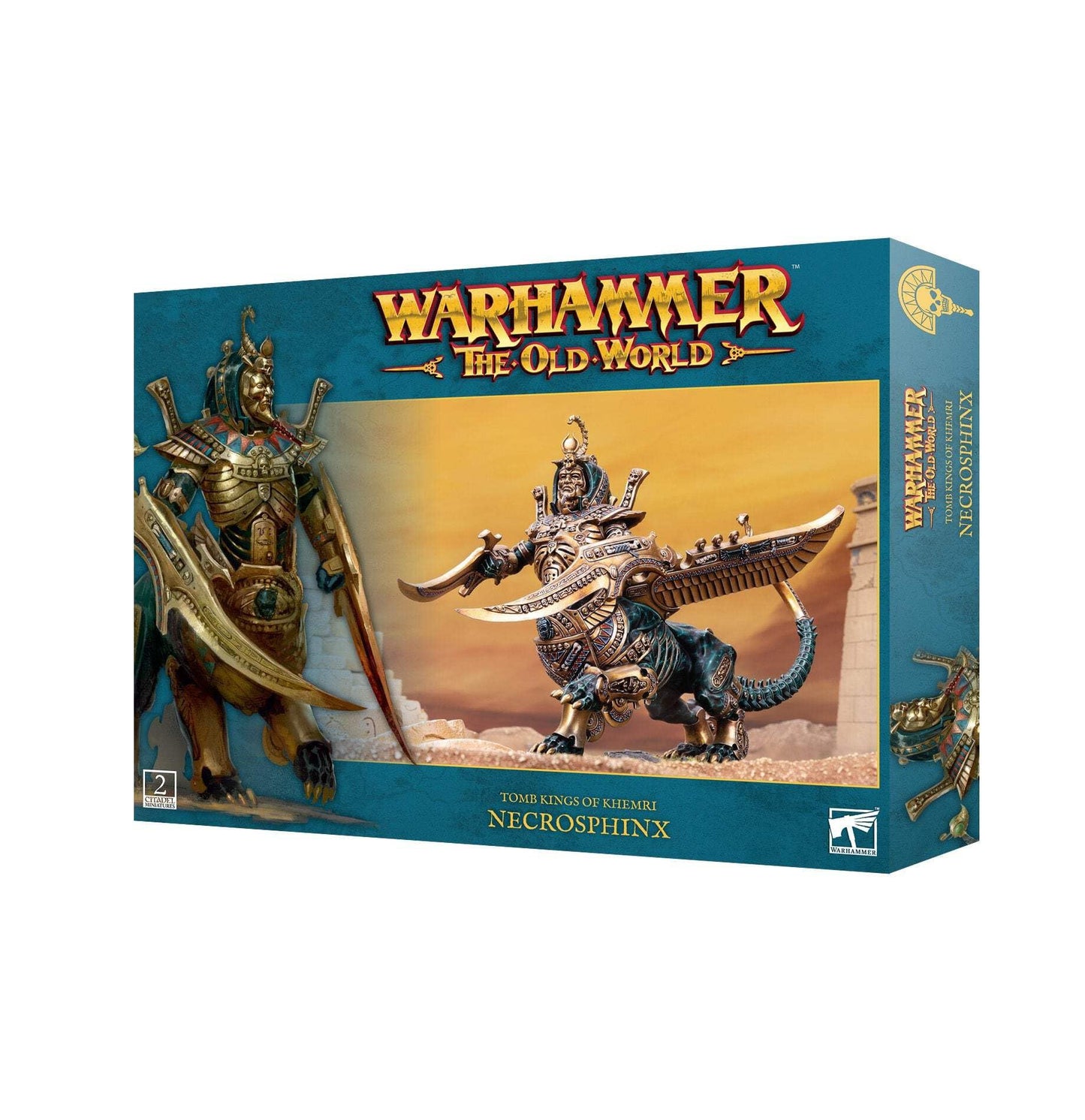 Warhammer The Old World Tomb Kings of Khemri – Necrosphinx | Unpainted Plastic Miniatures