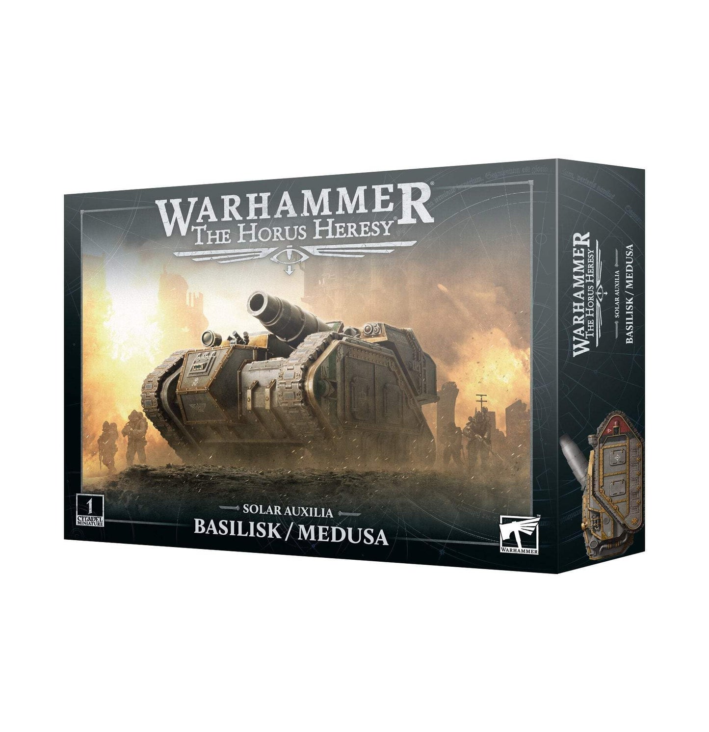 Warhammer Solar Auxilia Basilisk/Medusa – Horus Heresy | Games Workshop