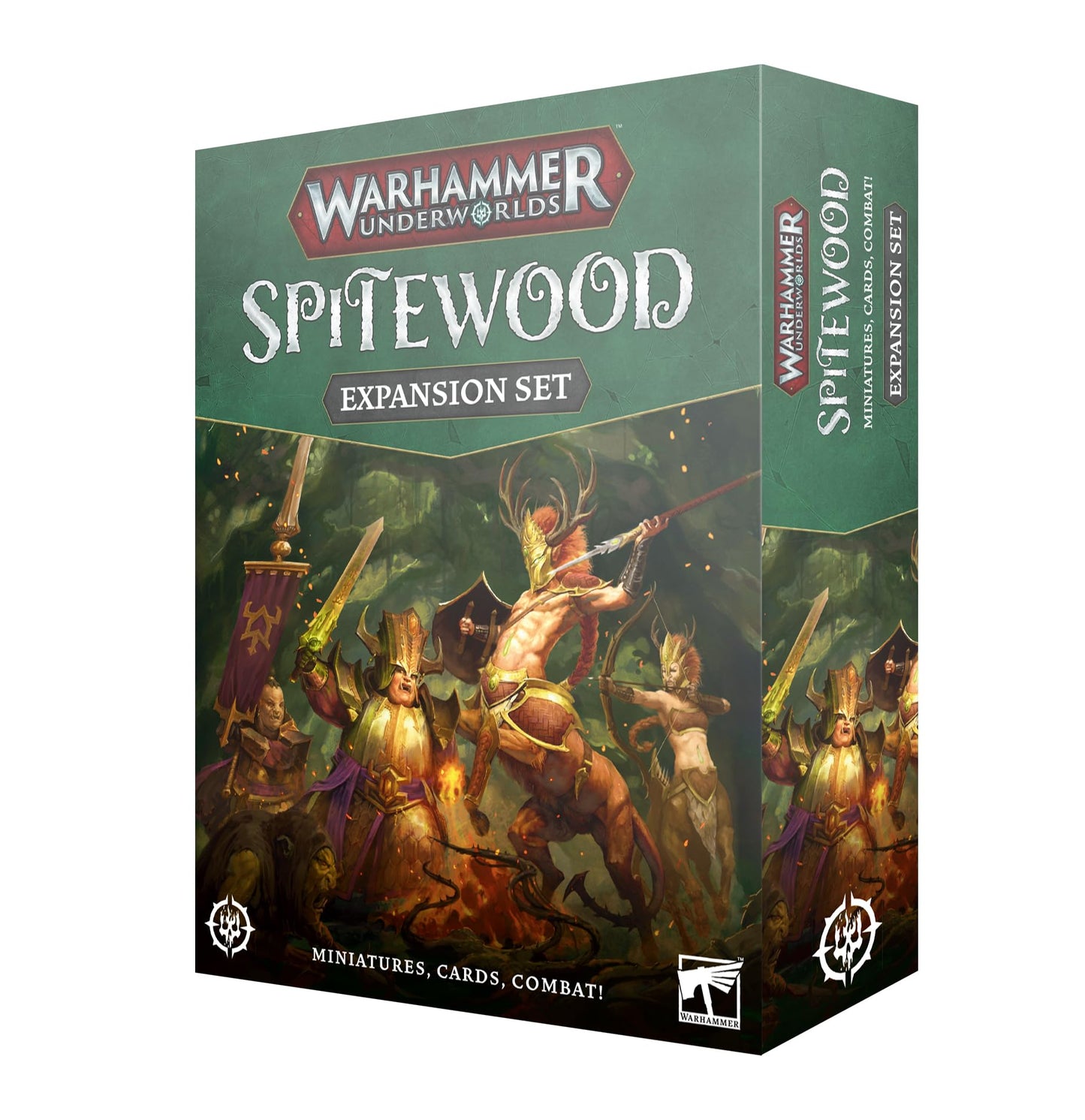 Warhammer Underworlds Spitewood Expansion – 2 Warbands, Board & 48 Miniatures