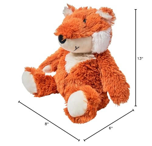 Warmies Fox: Microwavable & Weighted Heated Plush Toy for Warmth & Comfort
