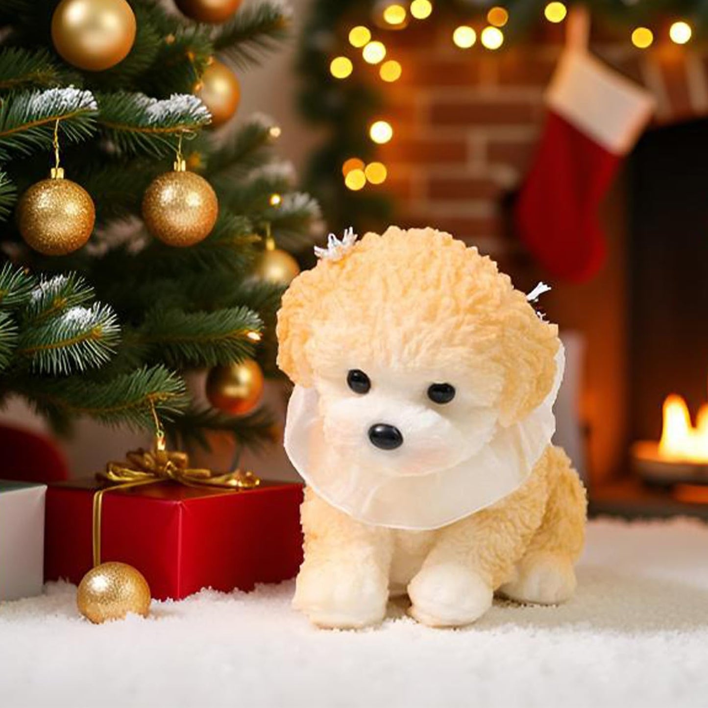 WDFXLWT Big Taba Squishy Dog – Handmade Soft Teddy Toy for Relaxation and Fun