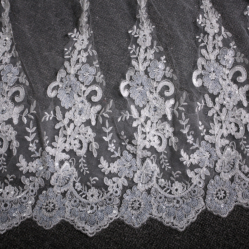 Wedding Dress Lace Trailing, Bridal Headdress