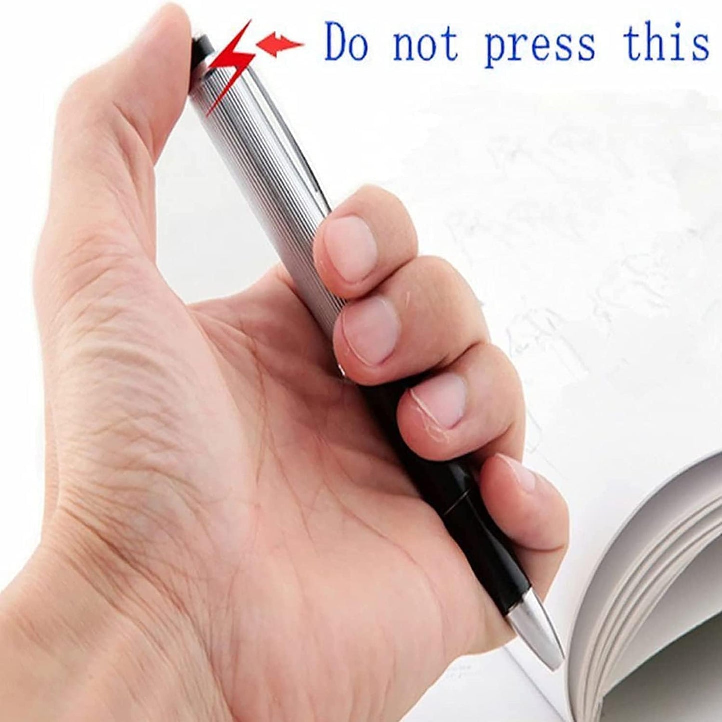Wentoenapp Electric Shock Pen Prank — Harmless Gag Gadget for Fool's Day & Office Pranks