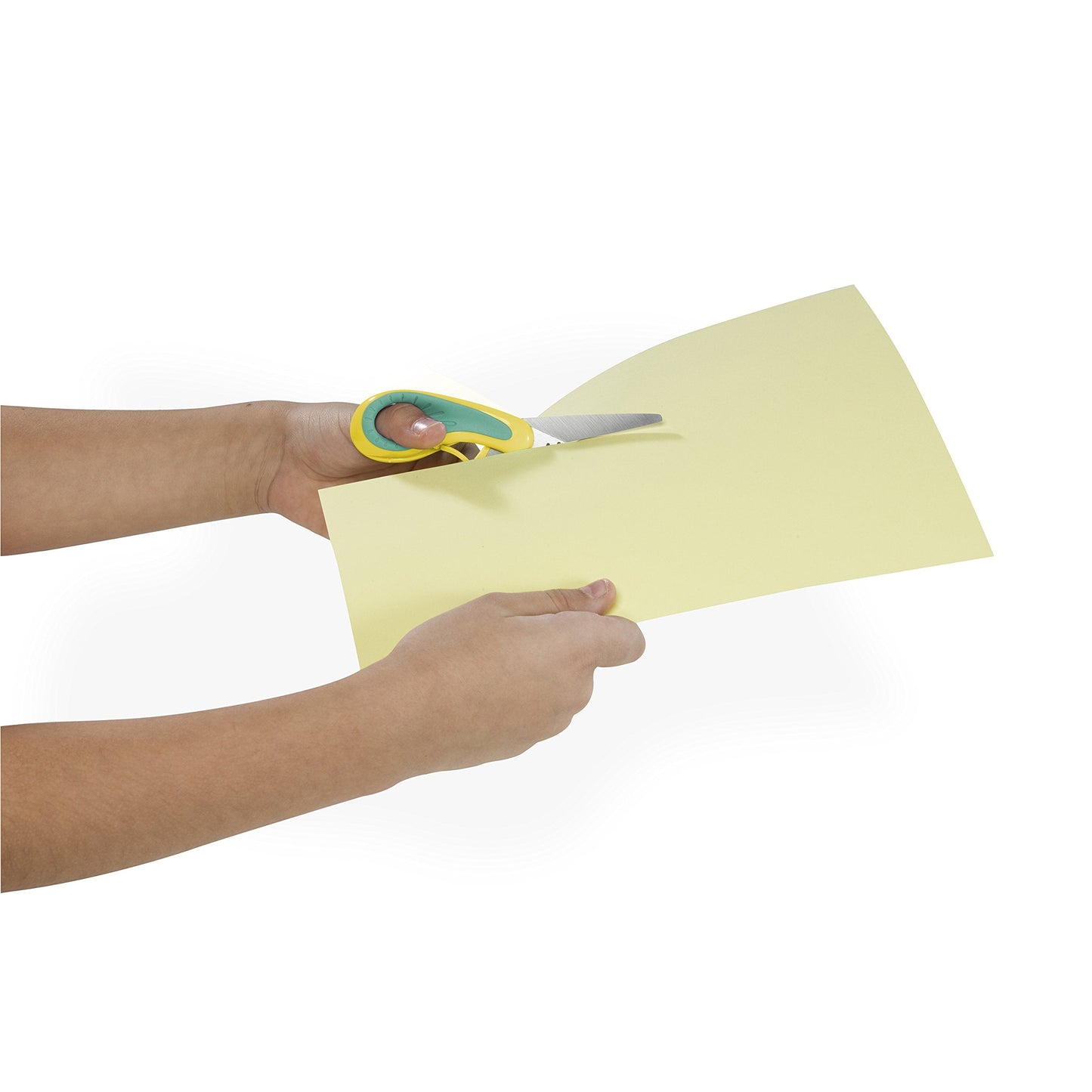 Westcott E-22003 00 Ergo JR Left-Handed Kids Scissors – 5.3 cm Blade, Soft Grip (13.3 cm)