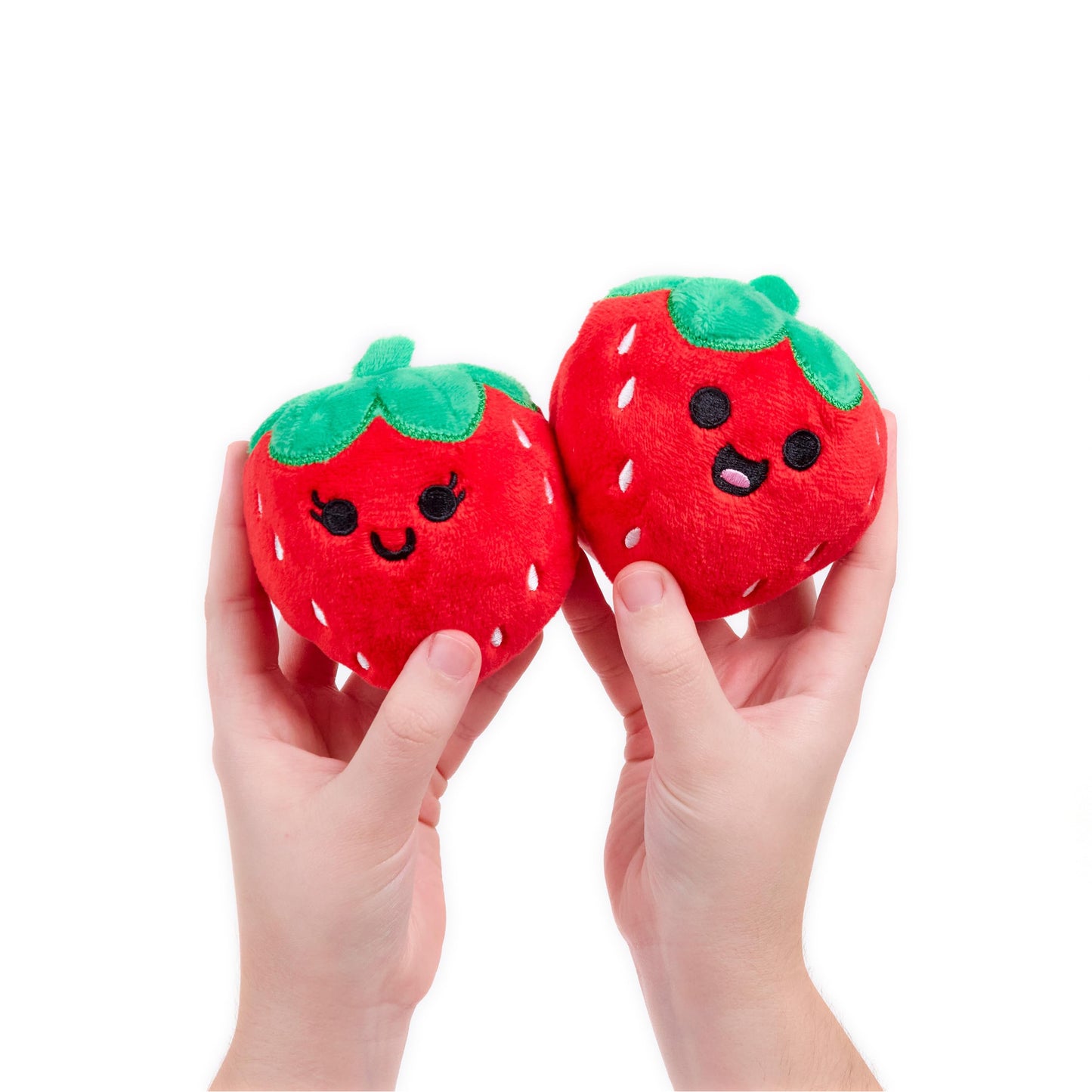 WHAT DO YOU MEME? Emotional Support Strawberries by Relatable – Plush Valentine Gift Set (5 Plush)