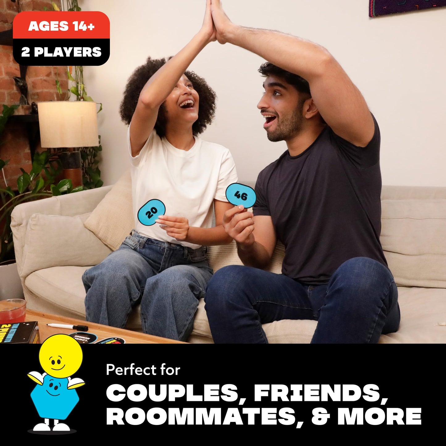 WHAT DO YOU MEME? The Ultimate 2 Player Game – Fun Card Party for Two